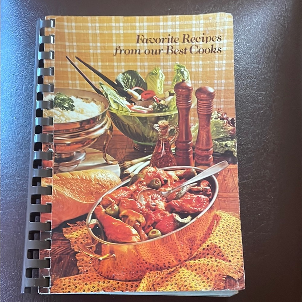 Favorite Recipes Spiral Cookbook
